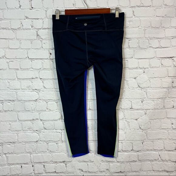 ATHLETA Womens Velocity Colorblock Stash Pocket Capri size small - Picture 7 of 12